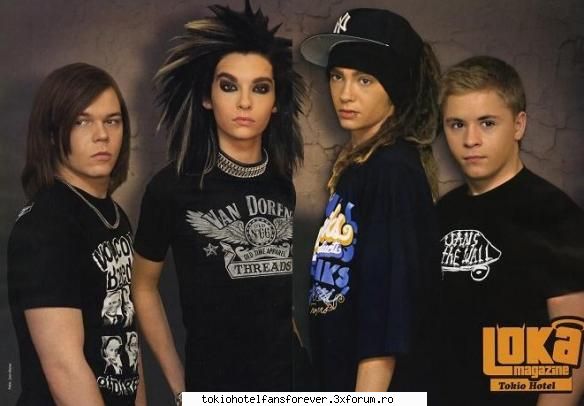 :nebun: poze cu tokio hotel